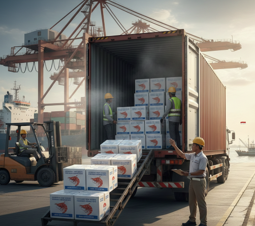 Vannamei shrimp export